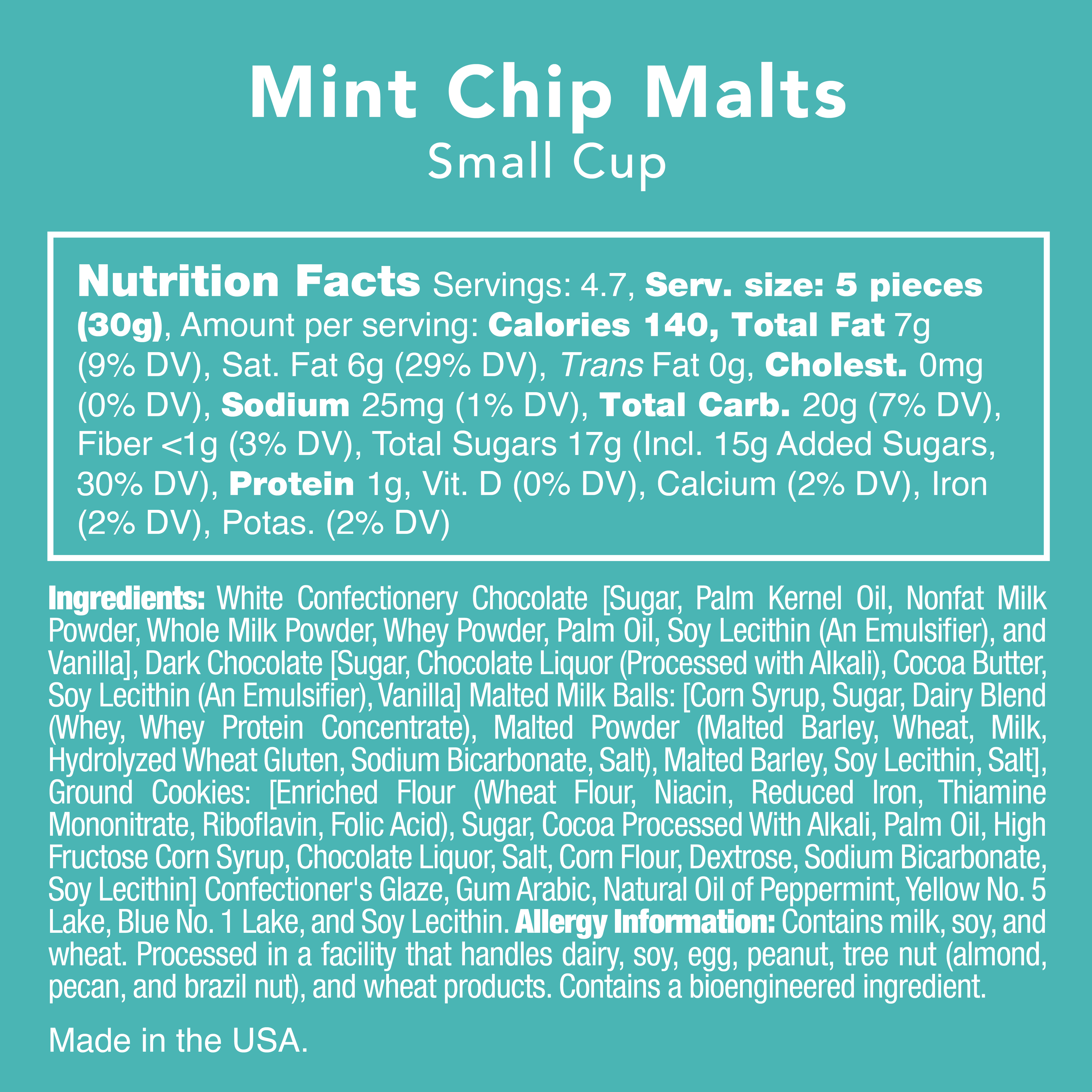 Candy Club Mint Chip Malts *PLATINUM COLLECTION*