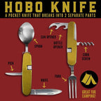 Hobo Knife: Camping Utensils & Flatware Multi-tool