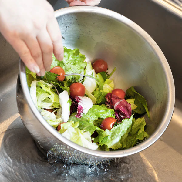 Yoshikawa Stainless Rice Washing Bowl 8.3" (21 cm)
