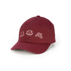 Zhen Shan Ren Classic Cap Burgundy Side View - Shen Yun Collections