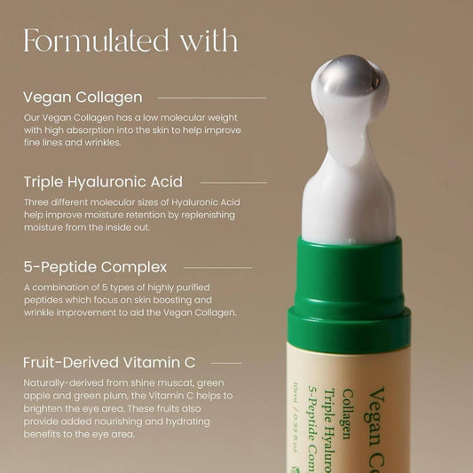 AXIS Y Vegan Collagen Eye Serum 10ml 0.33 fl. oz.