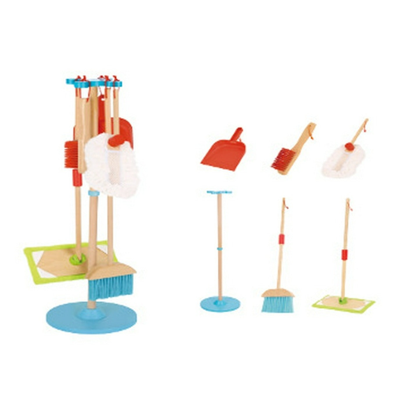 Toysters Wooden Cleaning Set