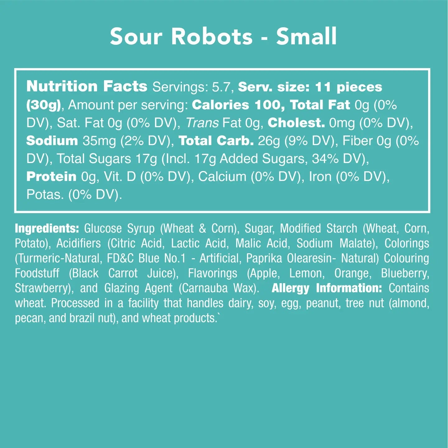 Sour Robots Gummies
