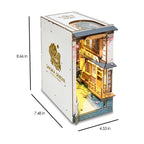DIY Miniature House Book Nook Kit - Sakura Densya
