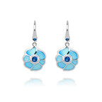 Windmill Grace Drop Earrings Blue