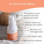 Earth Mama Organics Sweet Orange Baby Wash