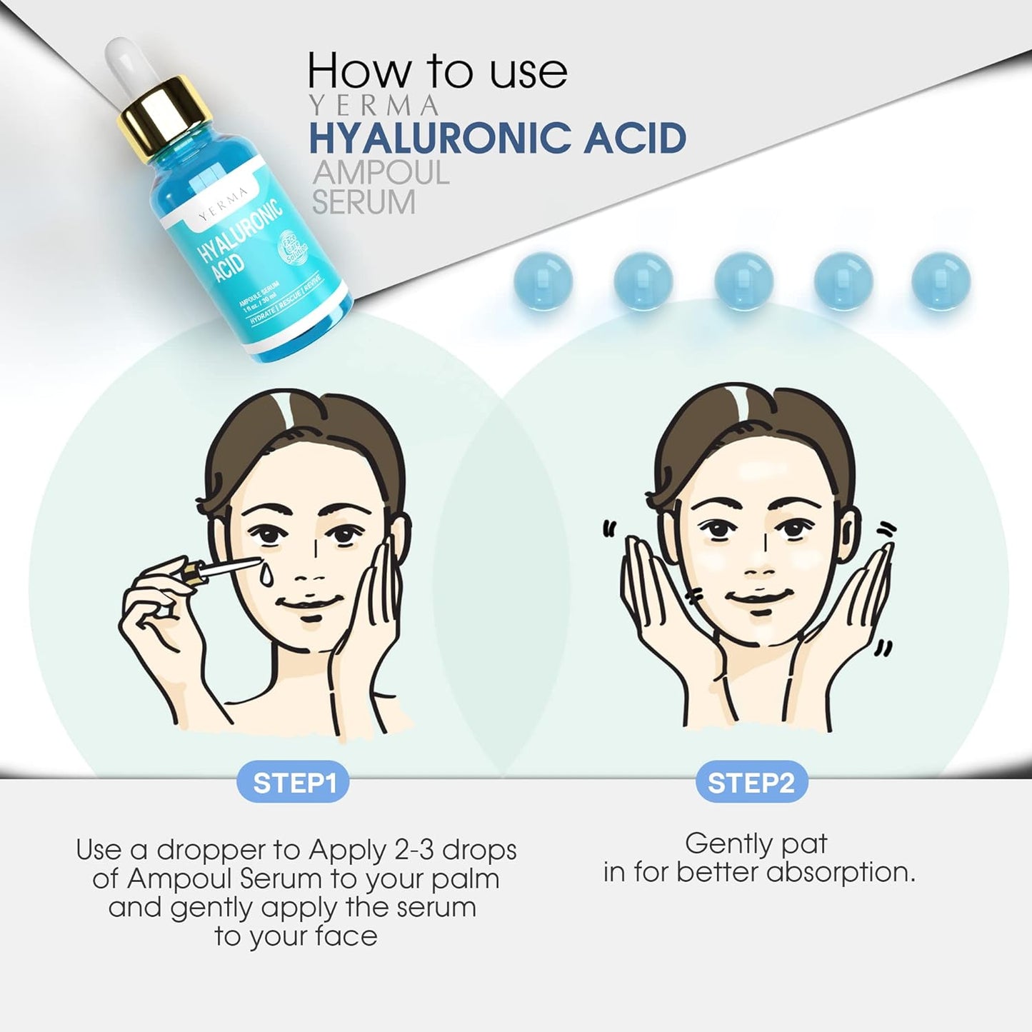 Yerma Ampoule Serum - Hyaluronic Acid