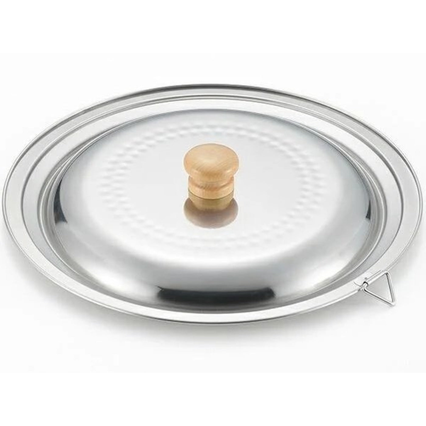 Yukihira Stainless Snow Flat Pot Lid, 8.7" / 9.4" (22/24cm)