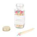 Multicolor Rainbow Safety Matches - 60 Count, 3.75"