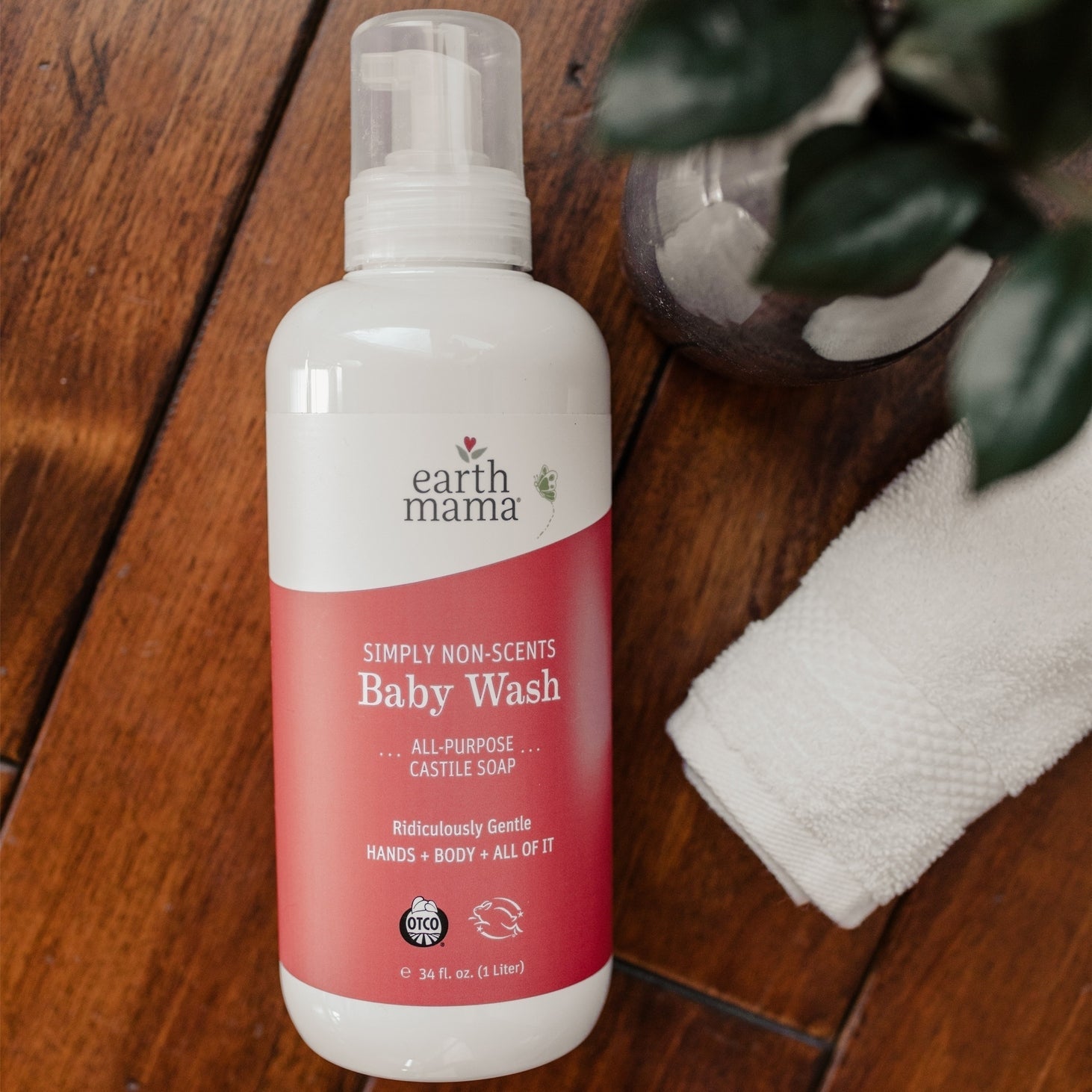 Earth Mama Organics Simply Non-Scents Baby Wash
