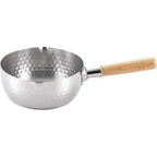 Yukihira Stainless  Snow Flat Pot,18cm