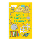Usborne Word Puzzles & Games Book – Brain Teasers, Crosswords, and Word Riddles for Kids
