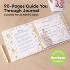 KeaBabies Baby First Years Memory Book - WonderLand