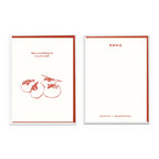 Four Persimmons 柿柿如意 Greeting Card