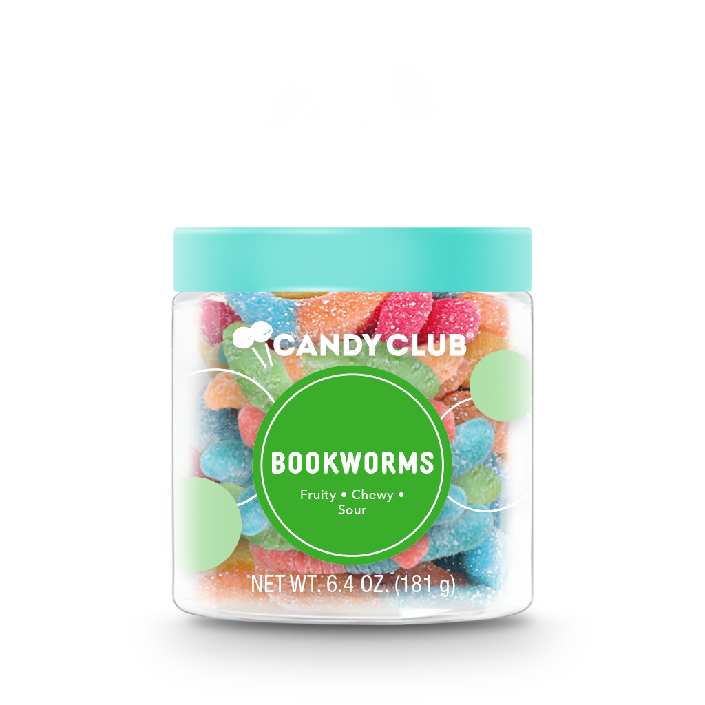 Candy Club BookWorms: Mini Gummy Worms