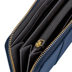 Manchurian Elegance Wristlet - Navy - Inside - Shen Yun Collections