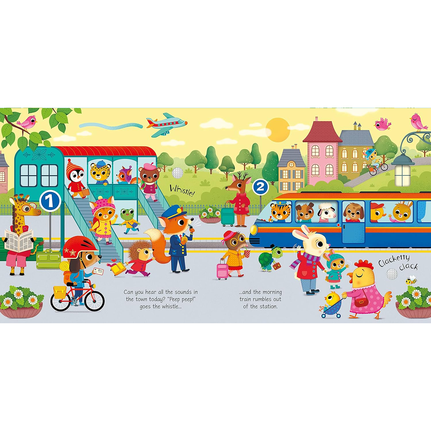Usborne Things That Go Sound Book – Interactive Board Book