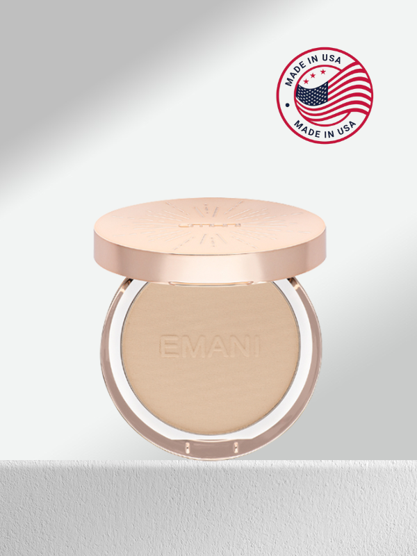 EMANI VEGAN COSMETICS Flawless Matte Foundation- Acne Safe, Anti-Aging Foundation