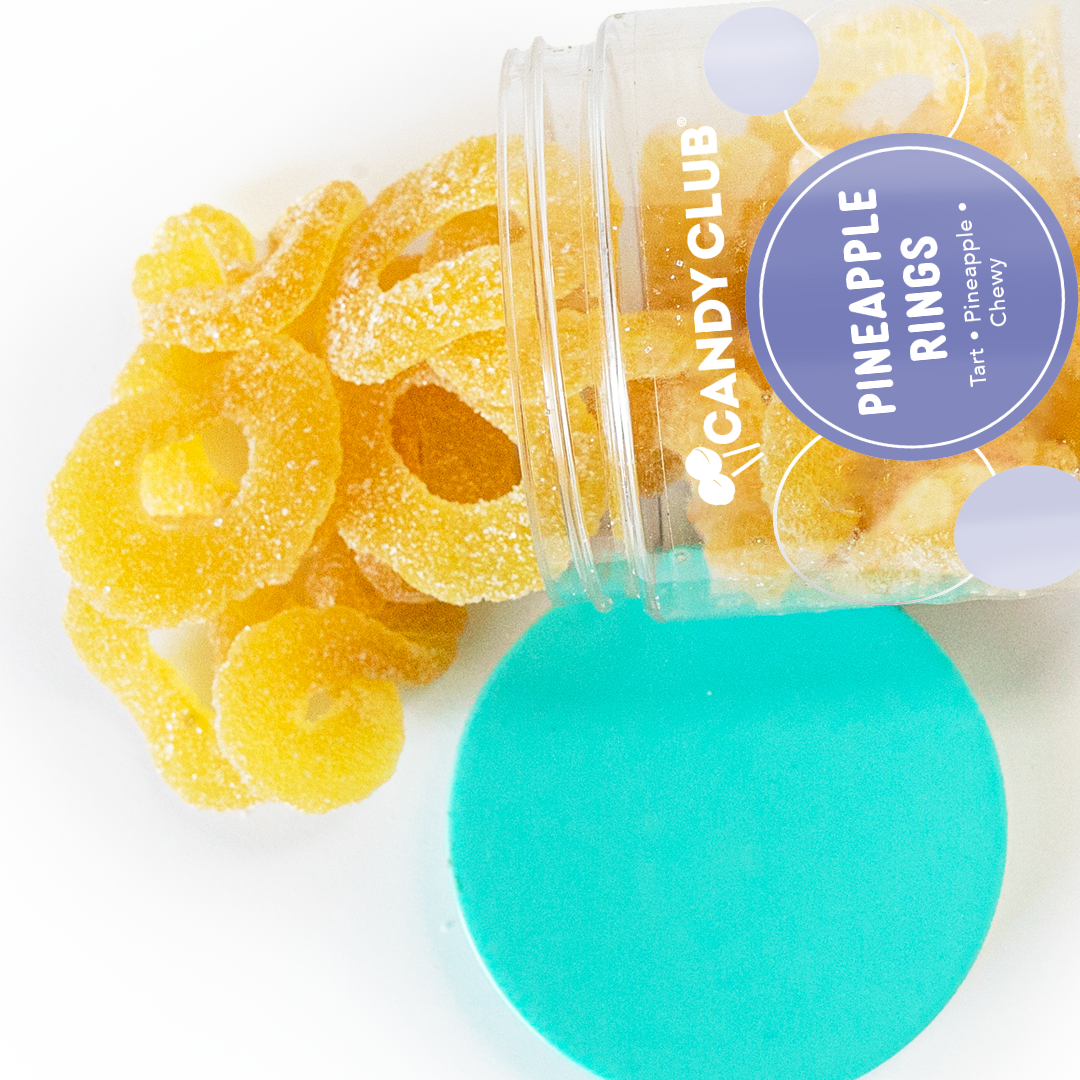 Candy Club Pineapple Rings Gummies