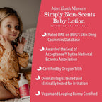 Earth Mama Organics Simply Non-Scents Baby Lotion