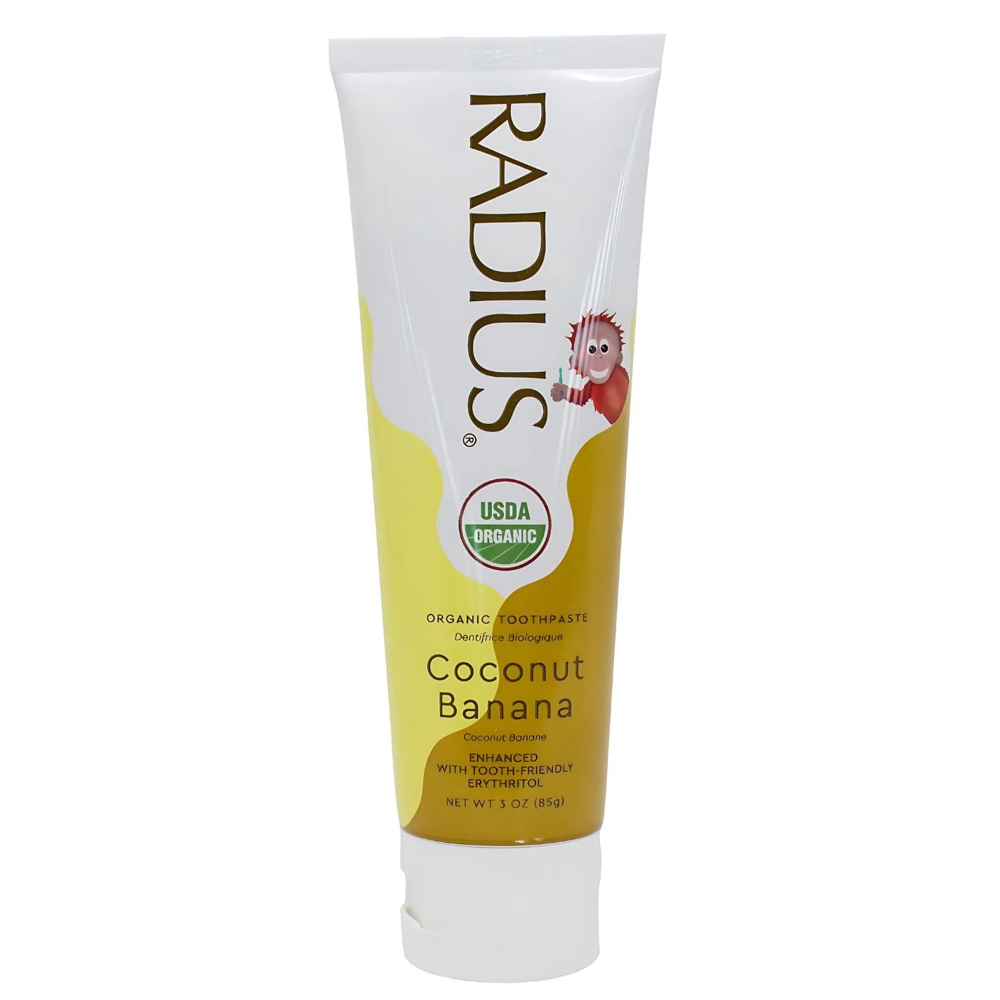 Usda Organic Children's Coconut Banana Toothpaste, 6mo+, 3oz