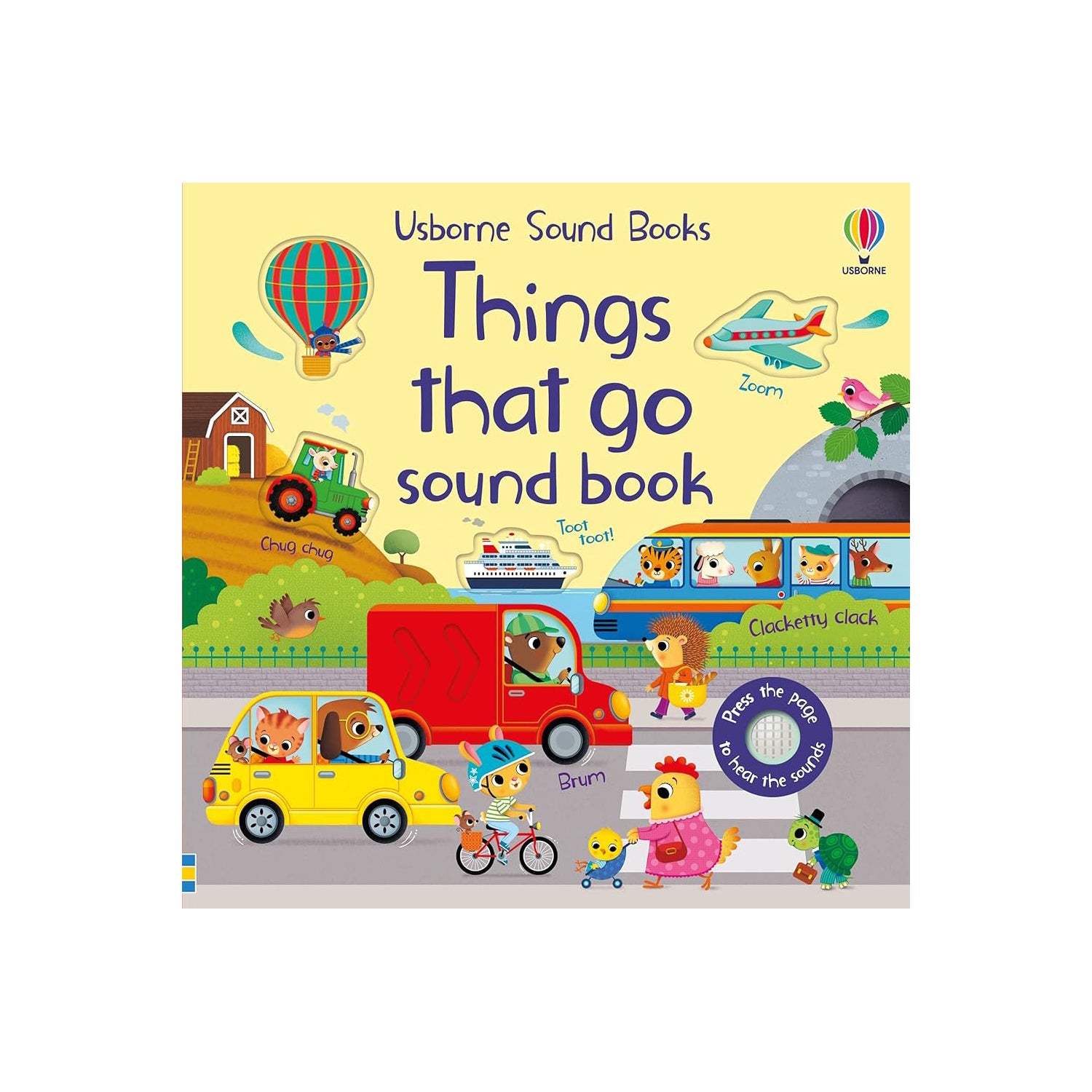 Usborne Things That Go Sound Book – Interactive Board Book