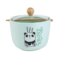 Curious Panda 26oz Bowl with Lid and Chopsticks (6/18)