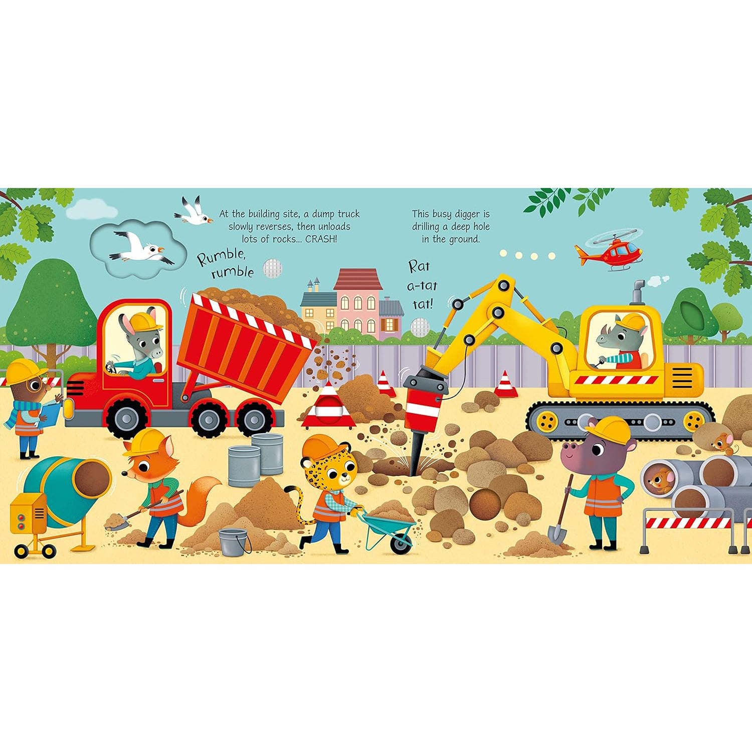 Usborne Things That Go Sound Book – Interactive Board Book
