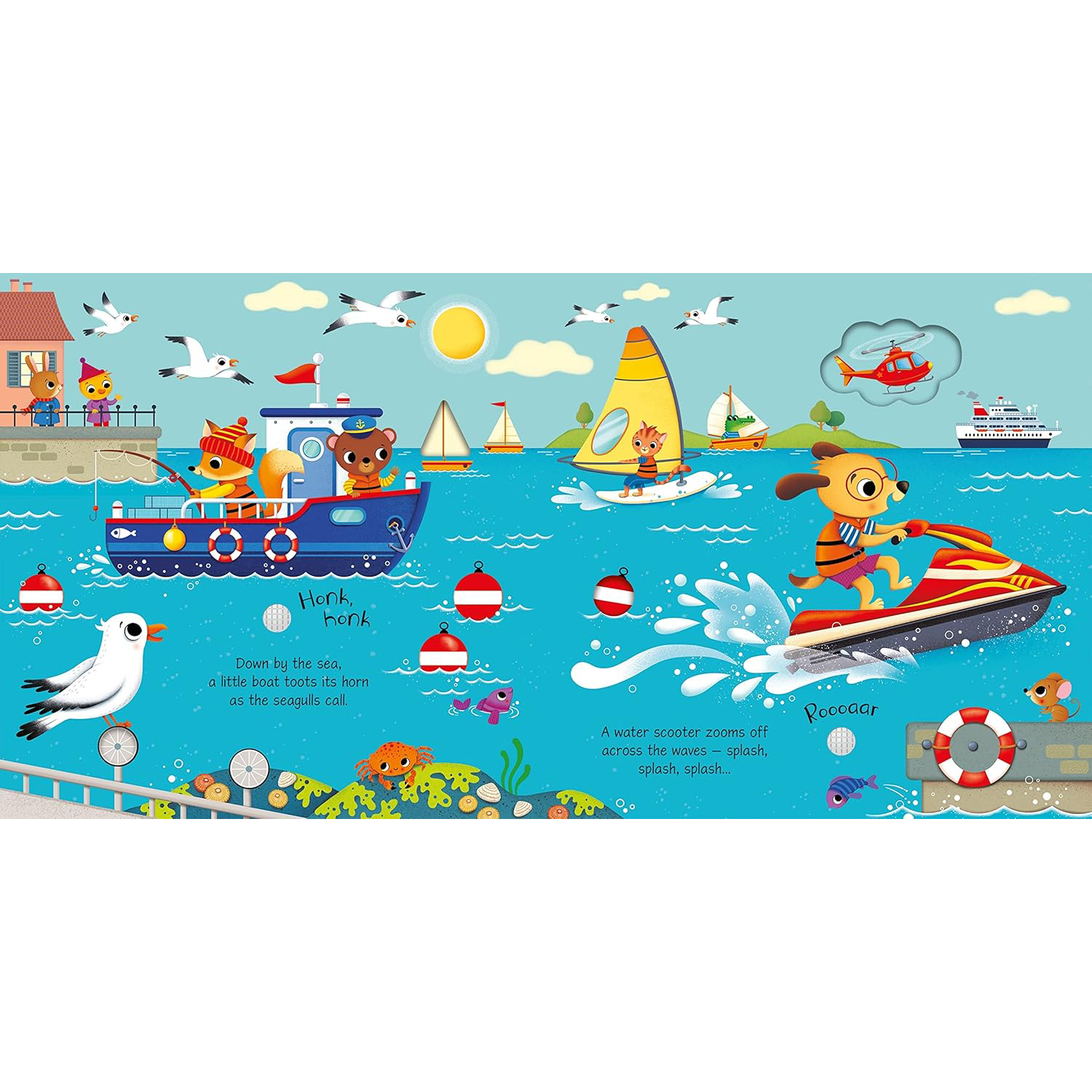 Usborne Things That Go Sound Book – Interactive Board Book