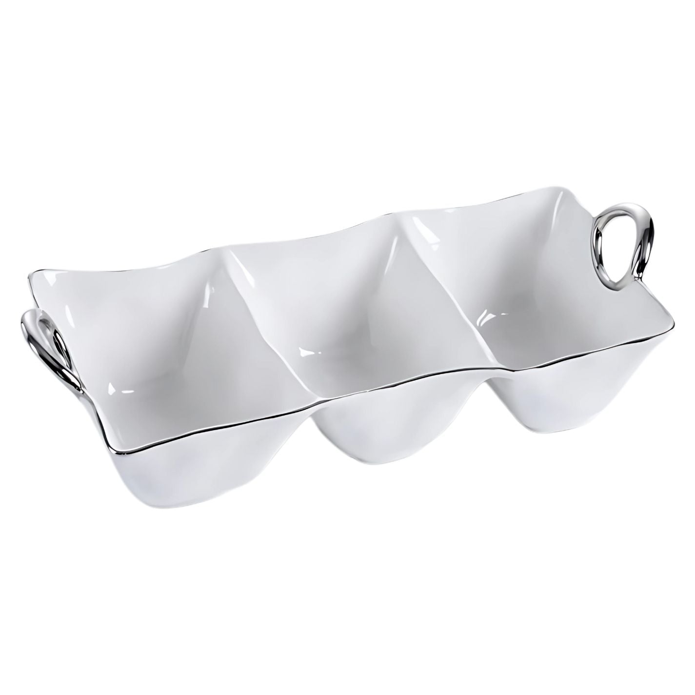 Pampa Bay Handle with Style - 3 Section Deep Server