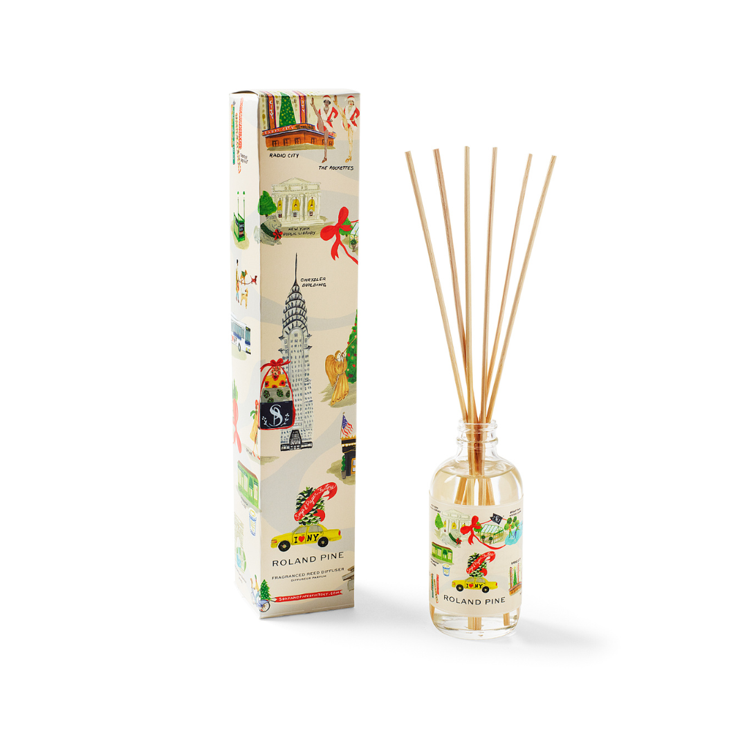 Roland Pine Reed Diffuser | Soap & Paper Factory Holiday in New York ...