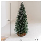 Green Velvet Christmas Tree – Desktop Decoration
