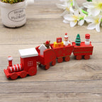 Wooden Christmas Toy Train For Children
