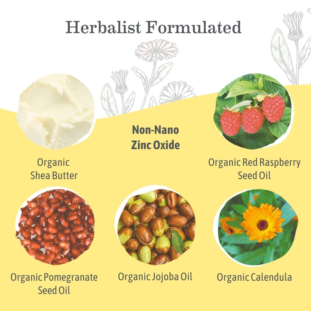Earth Mama Organics Baby Mineral Sunscreen Lotion - SPF 40