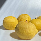 Scandles Yellow Lemon Candle - Large