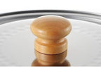 Yukihira Stainless Snow Flat Pot Lid, 7.1"/7.9 " (18/20cm)