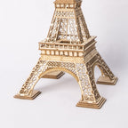 3D Laser Cut Wooden Puzzle - Eiffel Tower