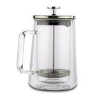Double-wall glass tea and coffee maker "Acer" 600ml