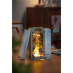DIY Miniature House Book Nook Kit - Falling Sakura
