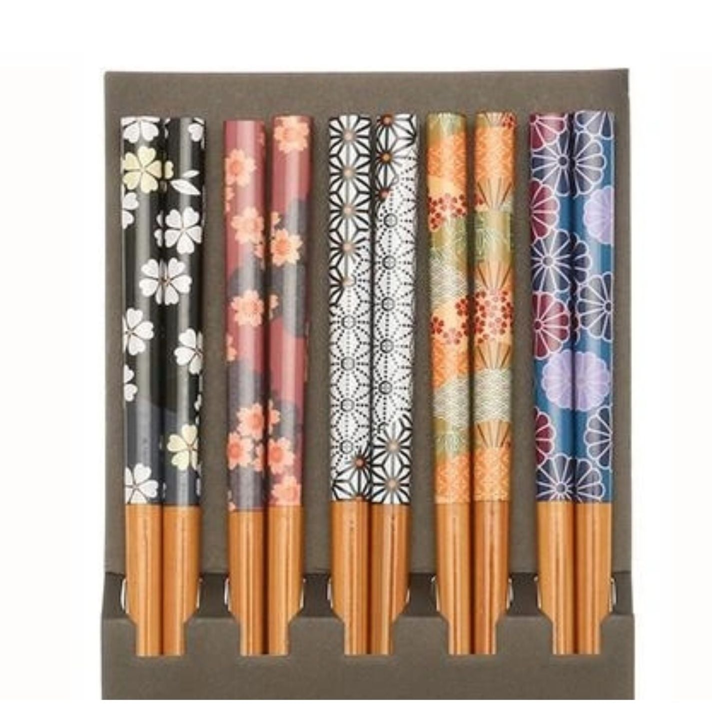 Bamboo Chopsticks Set of 5 (Seasons Of Nature)