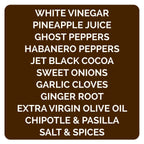 Queen Majesty Cocoa Ghost Hot Sauce - 5oz