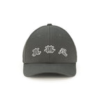 Zhen Shan Ren Classic Cap Grey Front View - Shen Yun Collections