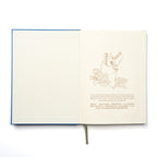 Tang Elegance Journal Dark Blue Open - Shen Yun Collection