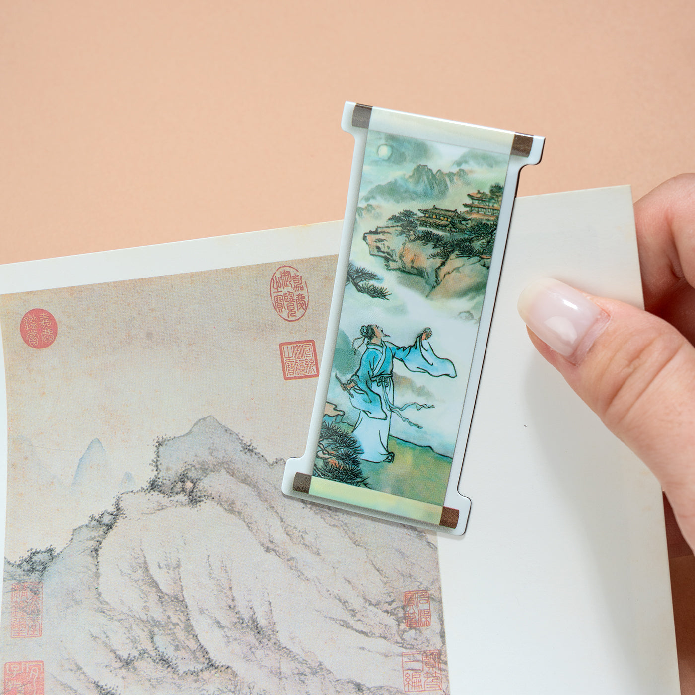Poetic Classics Magnetic Bookmark Set Size - Shen Yun Collections
