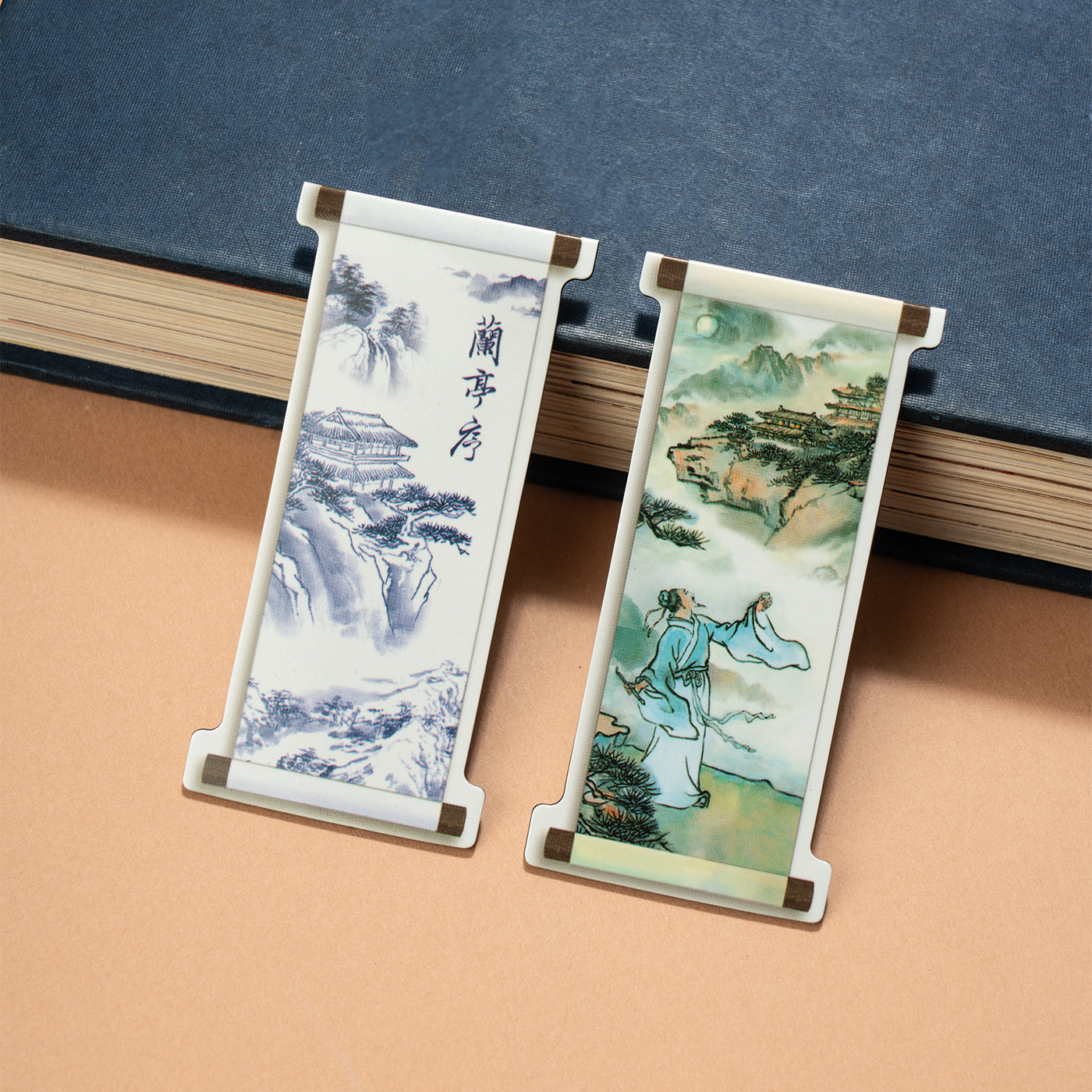 Poetic Classics Magnetic Bookmark Set on Notebook - Shen Yun Collections