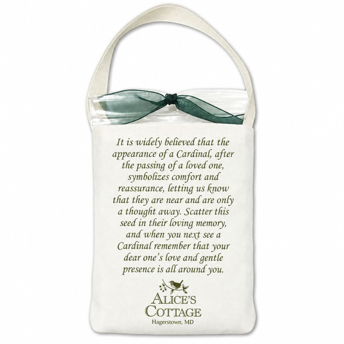 Cardinal sympathy gift for loss of loved one