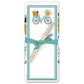 Alice’s Cottage Spring Bike Flour Sack Towel and Note Pad Set