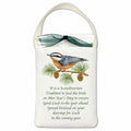 Alice’s Cottage Nuthatch Holiday Good Luck Tote