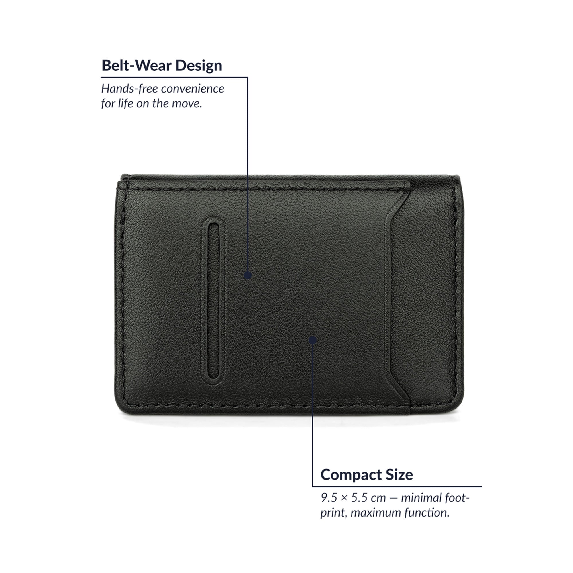 Signature Belt Wallet