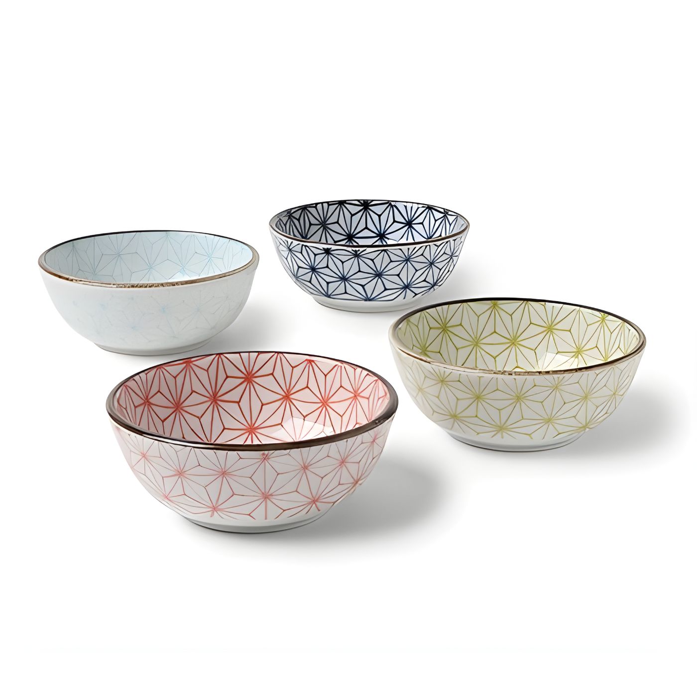 Asanoha 3 oz. Sauce Bowl Set of 4 (3.5")